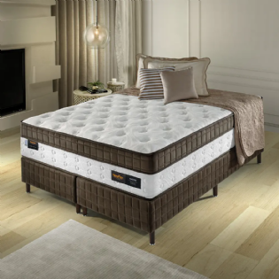 Conjunto Box Master Support Espuma Densidade D33HR + Molas